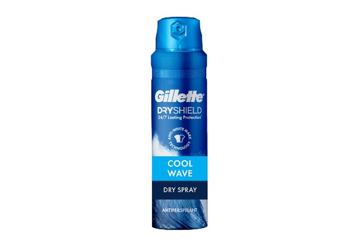 2 Gillette Dry Sprays