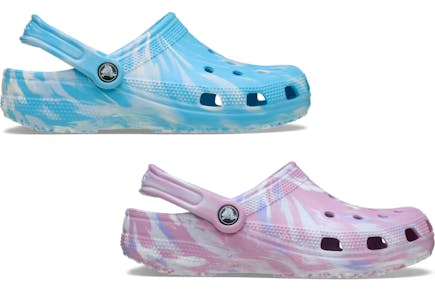 Crocs Adult Marbled Clogs