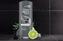 Dove Men+Care Elements 18-Ounce Body Wash, $2.95 on Amazon card image