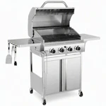 Stainless Steel 4-Burner Grill