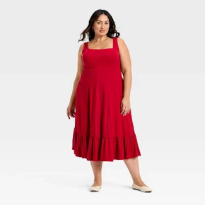 Ava & Viv Women's Midi Dress
