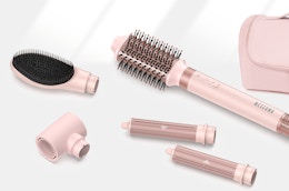 a hot air styler and it's attachments