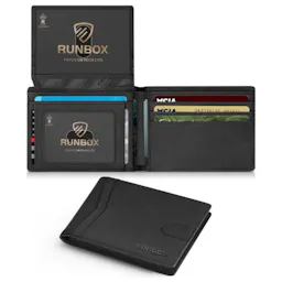 Slim RFID Leather Bifold Wallet