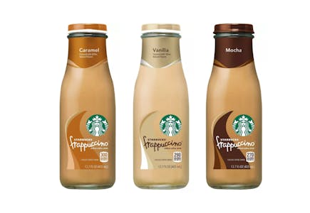 3 Starbucks Frappuccino Drinks