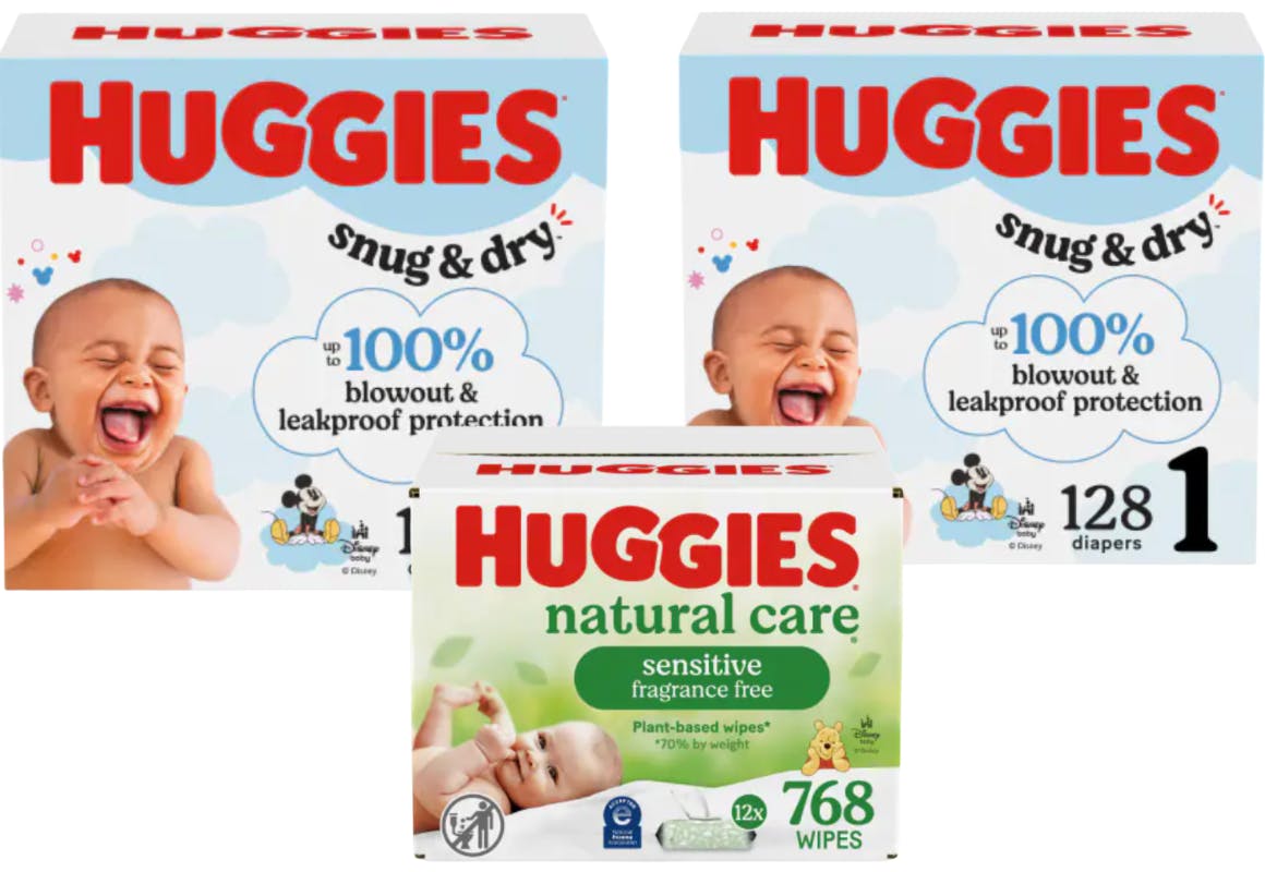 3 Huggies Products