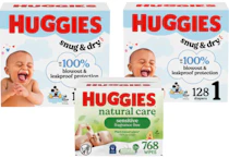 3 Huggies Products