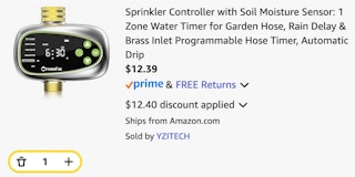 garden hose timer