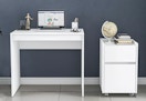 desk and cabinet set 