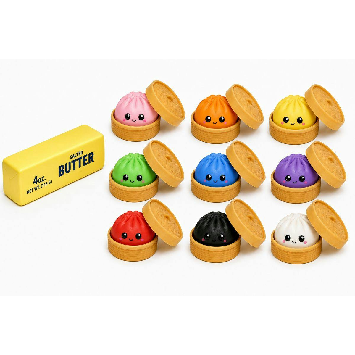 Butter & Mystery Dumpling Squishy