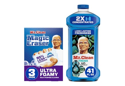 2 Mr. Clean Products