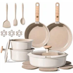 CAROTE Ceramic Cookware Set