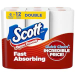 3 Scott Paper Towels