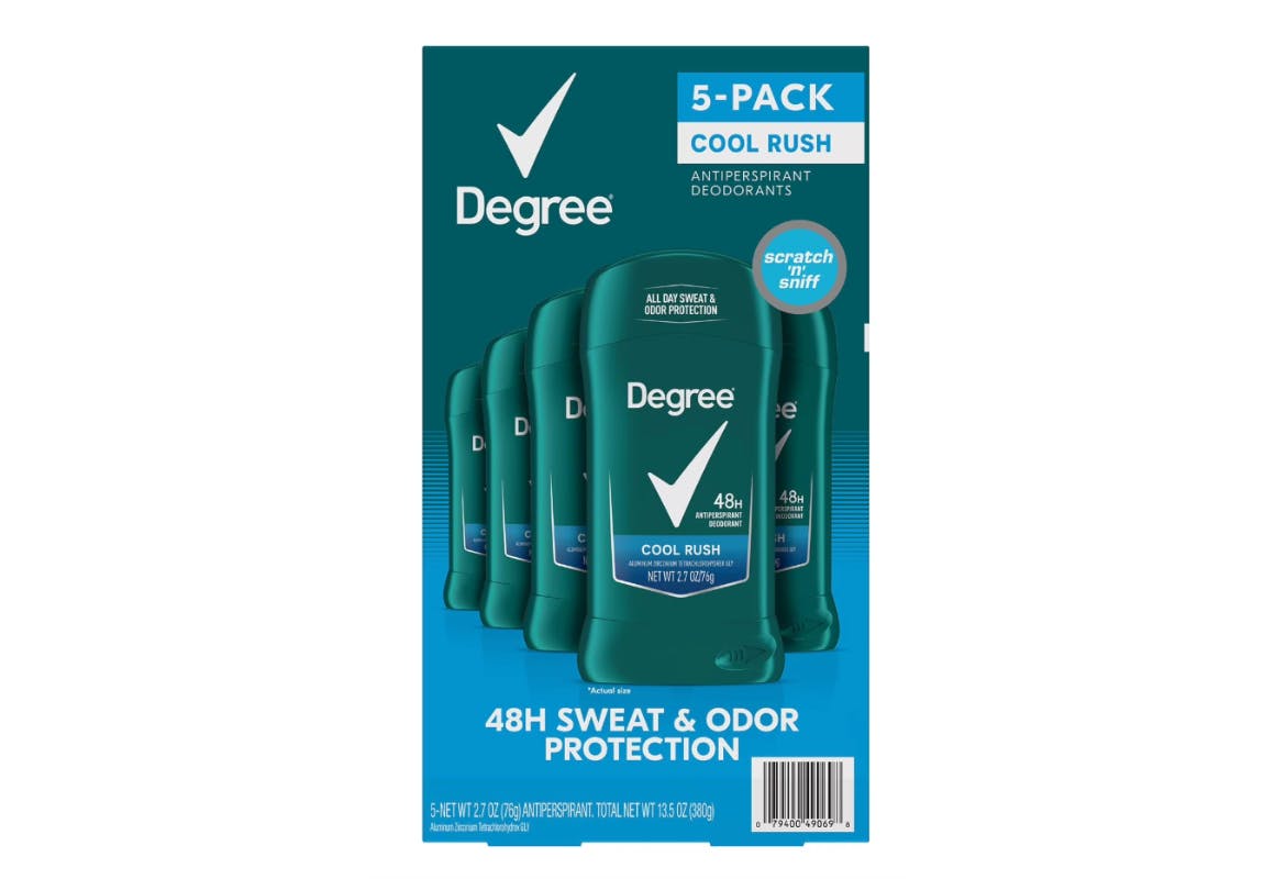 Degree Deodorant 5-Pack