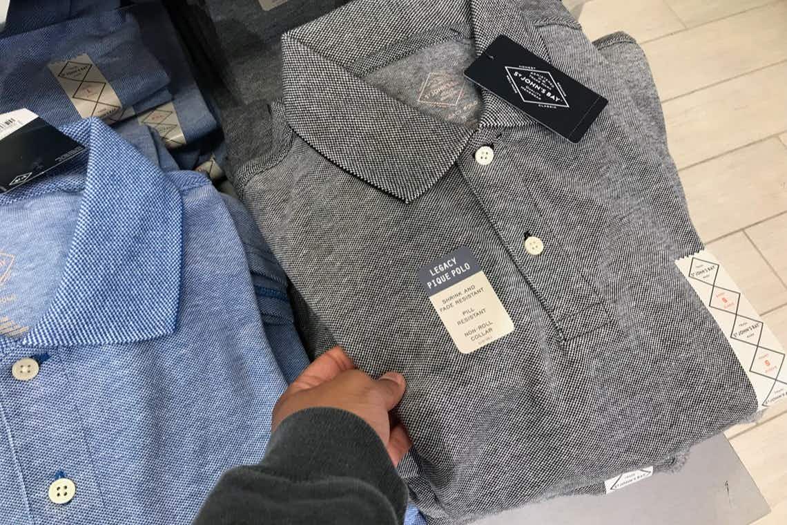 Men's Polo Shirts, Only $15 at JCPenney (Multiple Colors Available)