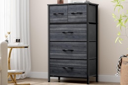 Dresser With Fabric Drawers, Only $36 on Amazon card image