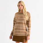 Womens Crew Neck Pullover Sweater