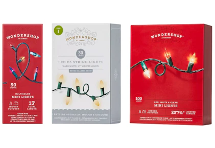 Wondershop Christmas Lights