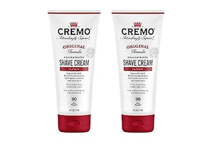 Cremo Shave Cream 2-Pack