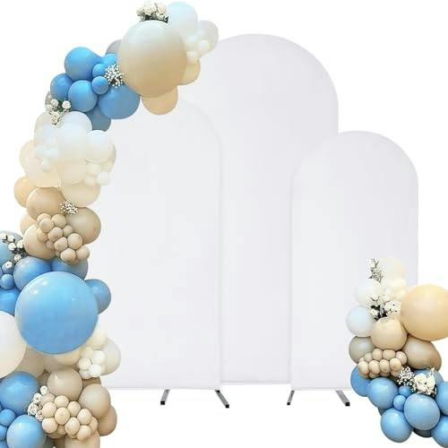 Spandex Wedding Arch Cover Set