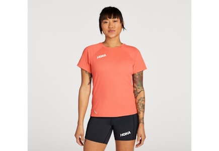 Hoka Women's Glide Short Sleeve
