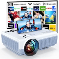 Projector with WiFi and Bluetooth