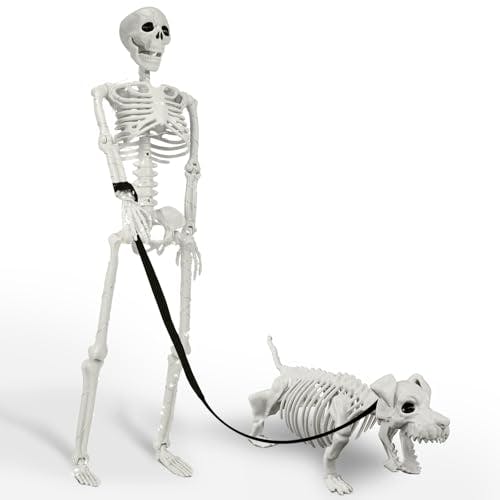 Skeleton Halloween Decoration Set
