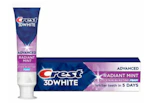 Crest 3D White Toothpaste Tube