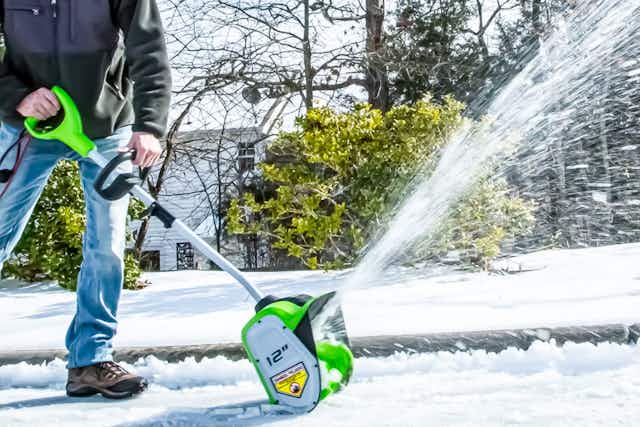 Score an Electric Snow Shovel at Walmart for Just $37 (Reg. $93) card image