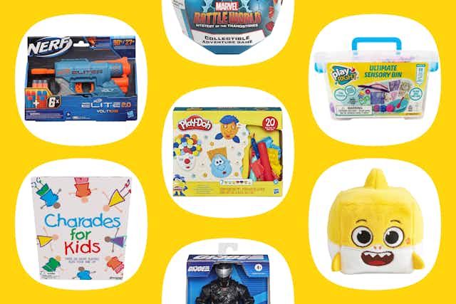 Shop Toy and Game Clearance on Walgreens.com: Nerf, Play-Doh, Baby Shark card image