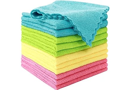 Microfiber Cleaning Cloth 12-Pack
