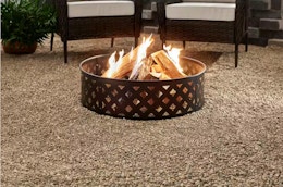 Hampton Bay Steel Fire Ring, Only $24 at Home Depot (Reg. $50) card image