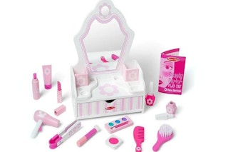 Melissa & Doug Wooden Beauty Salon Play Set