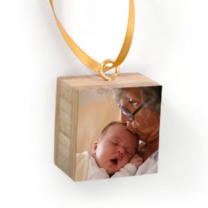 2 CVS Photo Bamboo Ornaments