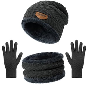 Winter Hat, Scarf & Gloves Set