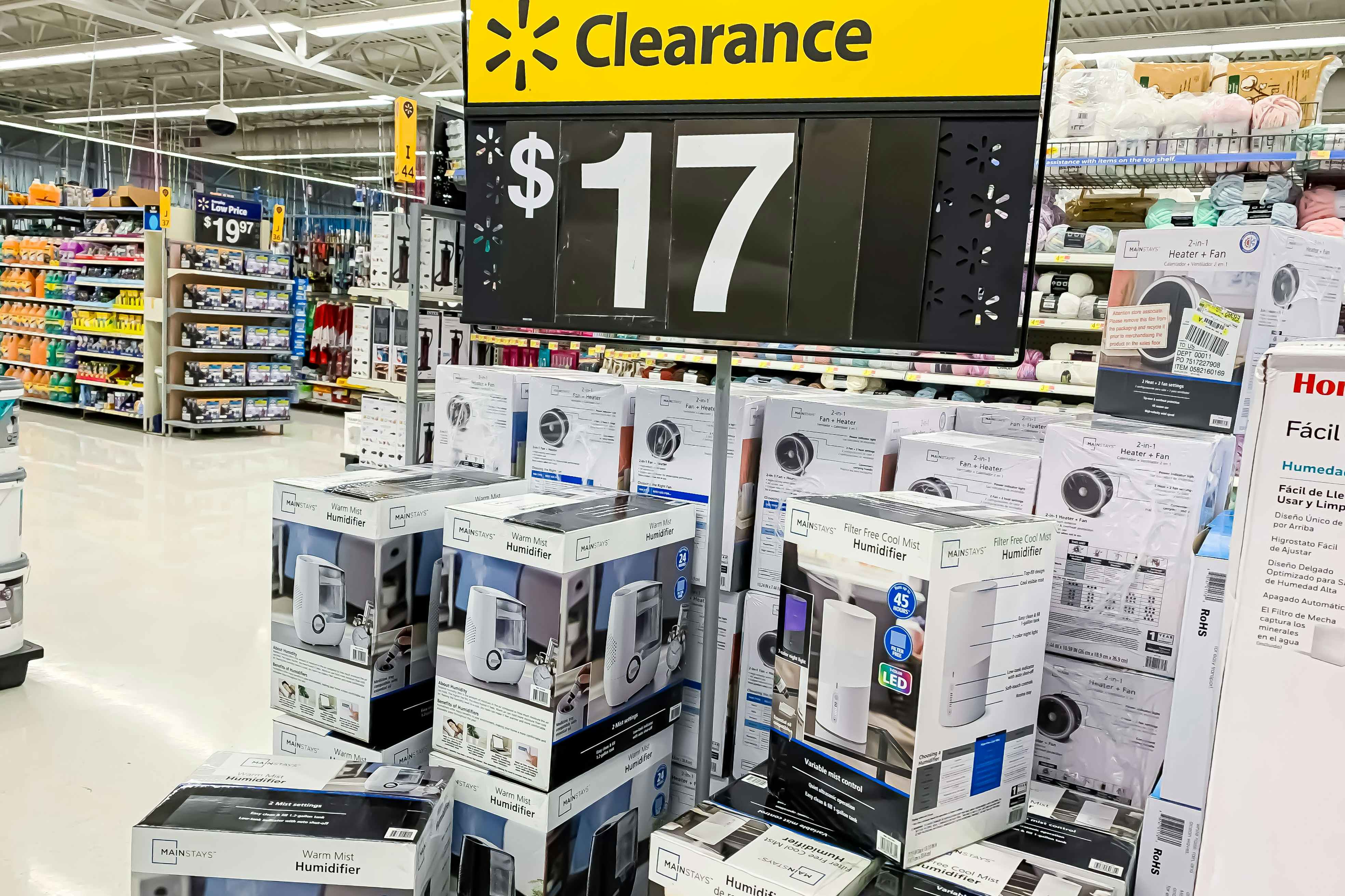 Humidifier Deals at Walmart — Clearance Prices Starting at Just $5