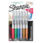 Sharpie Metallic Markers 6-Pack