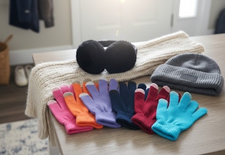 Adult Touchscreen Gloves 6-Pack