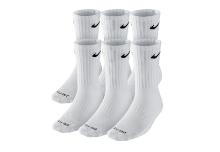 Nike Adult Socks 6-Pack