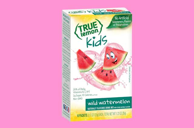 True Lemon Kids 10-Pack, as Low as $3 on Amazon card image