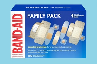 a pack of bandaids