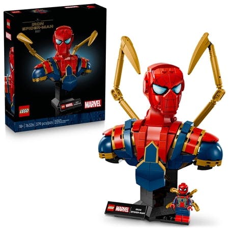 LEGO Iron Spider-Man Bust