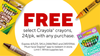 free-crayola-crayons-staples