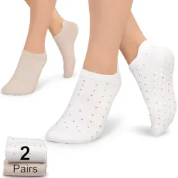 Pilates Grip Socks 4-Pack