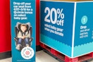 signage for the target car seat trade in event 2025