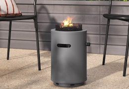 This Gas Column Fire Pit Is Under $50 at Target (4 Colors Available) card image