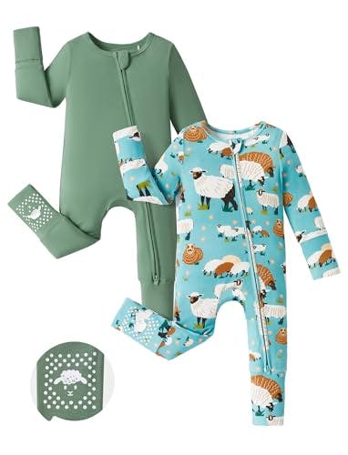 Bamboo Baby Footie 2-Pack