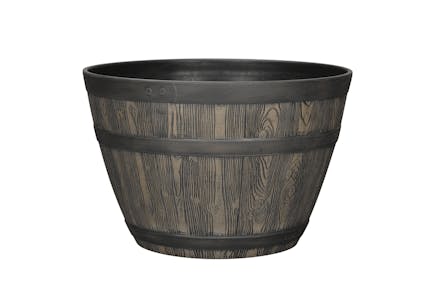 Better Homes & Gardens Whiskey Barrel Planter