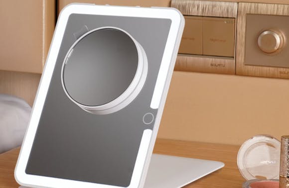 Lighted Travel Makeup Mirror, Only $10.49 on Amazon