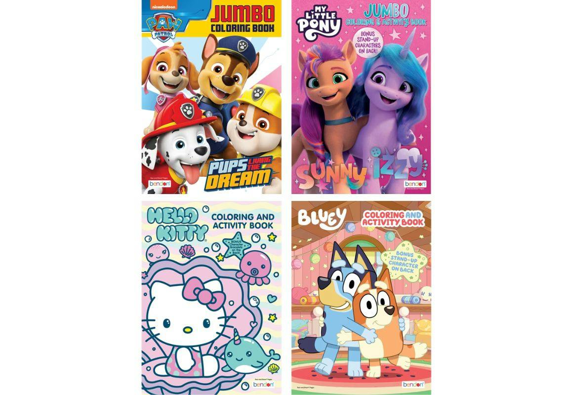 Character Coloring Book