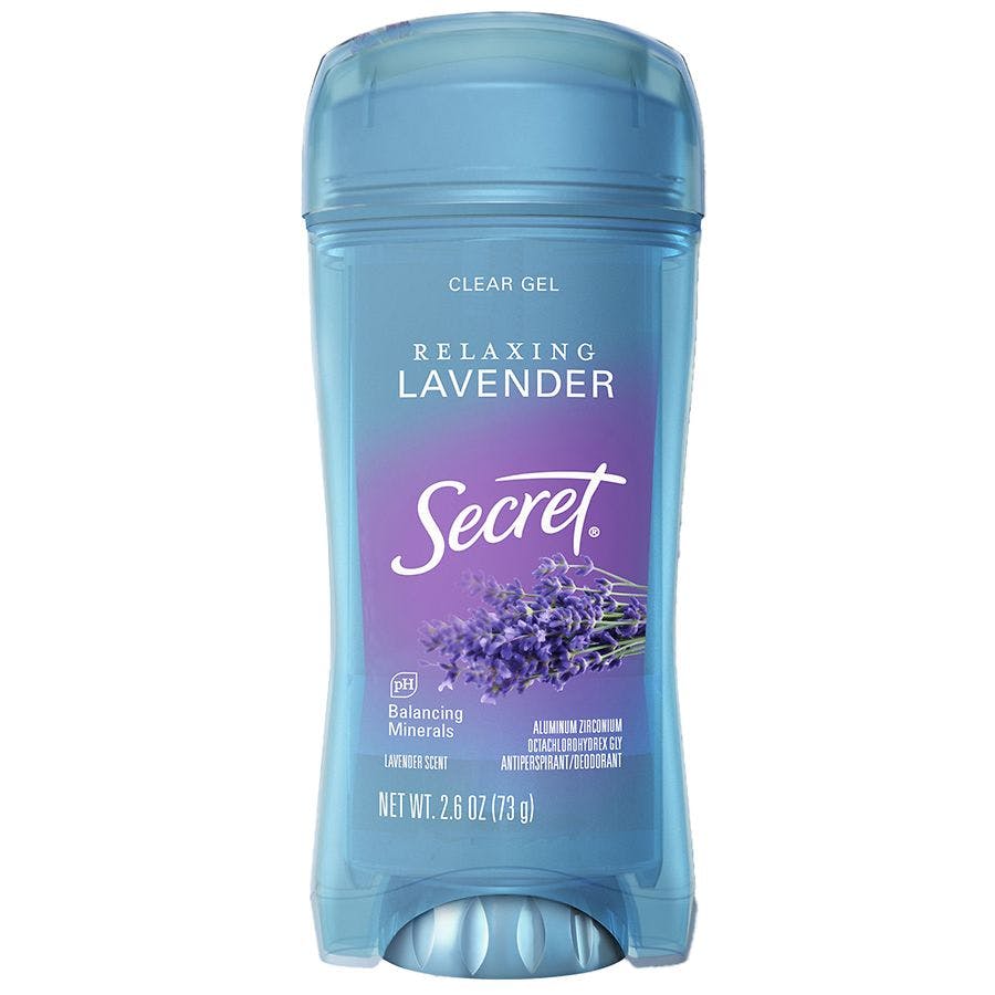 4 Secret Clear Gel Deodorants